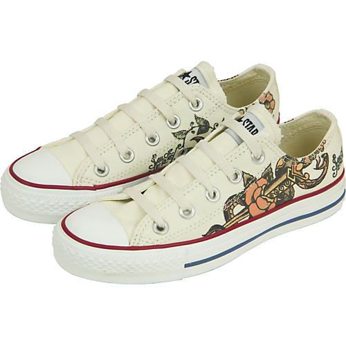 Chuck Taylor All Star Sailor Jerry Snake/Flower Lo-Tops