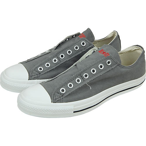 Converse Chuck Taylor All Star Slip Ons Charcoal Spicy Orange Charcoal 11 Musician s Friend