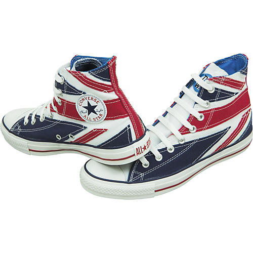 Chuck Tayor The Who British Flag Hi Tops