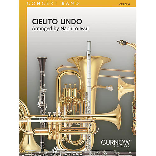 Cielito Lindo (Grade 4 - Score Only) Concert Band Level 4 Composed by Naohiro Iwai