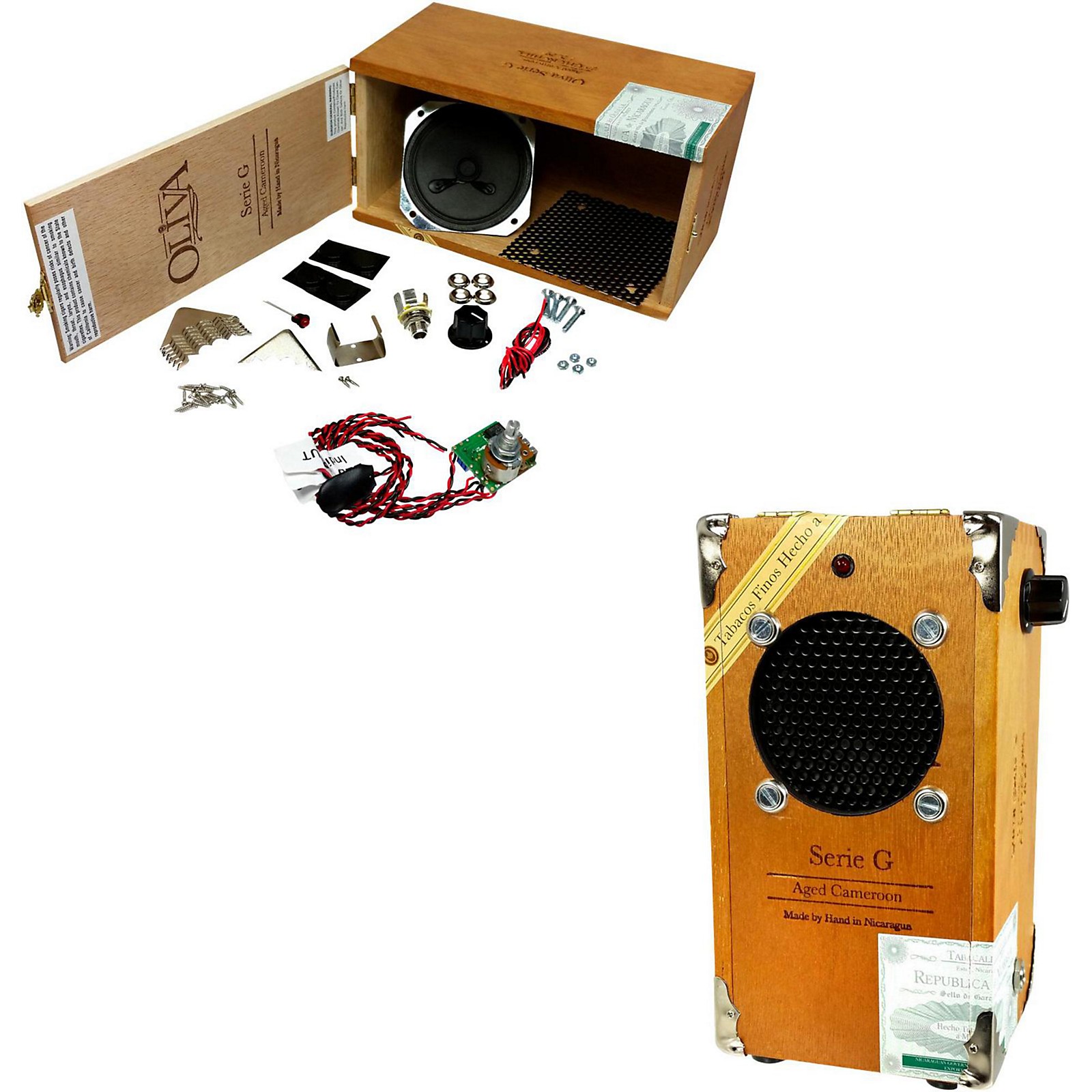 C.B. Gitty Cigar Box Amplifier Kit | Musician's Friend