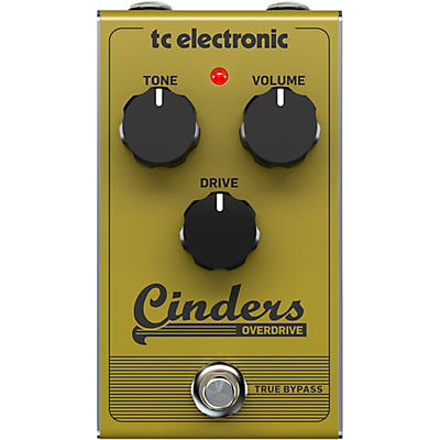 TC Electronic Cinders Overdrive Effects Pedal