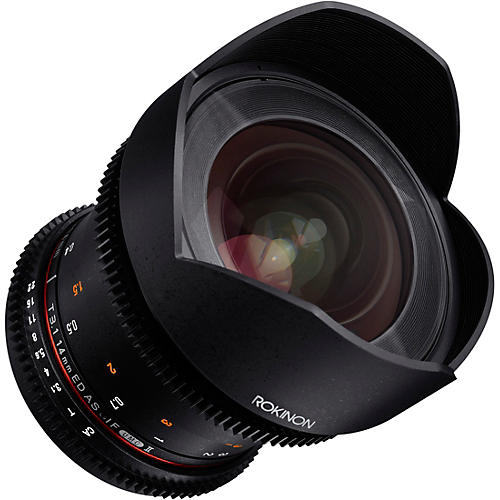 ROKINON Cine DS 14mm T3.1 Ulra Wide Angle Cine Lens for Sony E-Mount