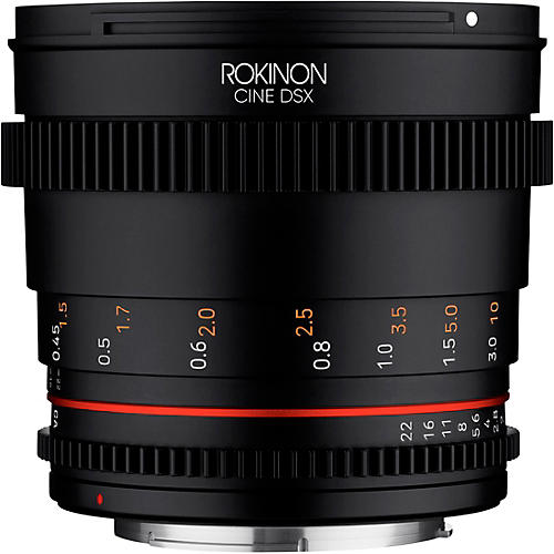 ROKINON Cine DSX 50mm T1.5 Cine Lens for Canon EF Condition 1 - Mint
