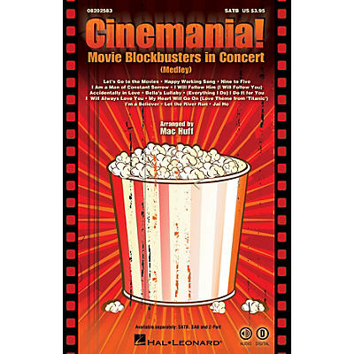 Hal Leonard Cinemania! Movie Blockbusters in Concert (Medley) ShowTrax CD Arranged by Mac Huff