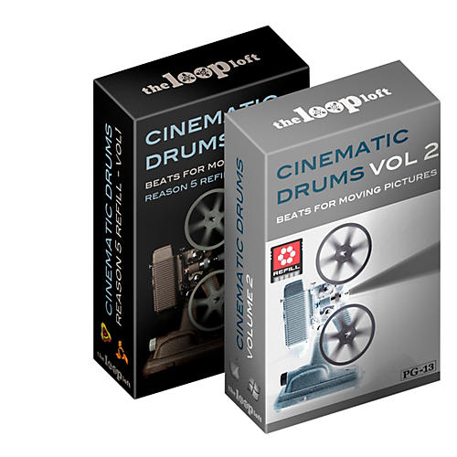 Cinematic Drums Reason ReFill Bundle Software Download