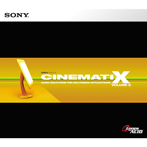 Cinematix Vol 2 ACID Loop CD