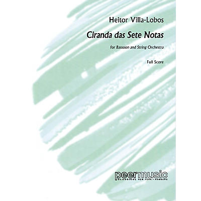 Peer Music Ciranda das sete Notas Peermusic Classical Series Softcover Composed by Heitor Villa-Lobos