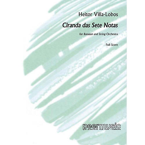 PEER MUSIC Ciranda das sete Notas Peermusic Classical Series Softcover Composed by Heitor Villa-Lobos