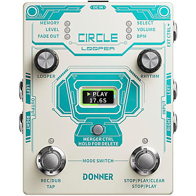 Donner Circle Looper Guitar Pedal -