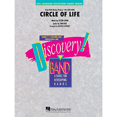 Hal Leonard Circle Of Life (From The Lion King) - Discovery! Band Level 1.5