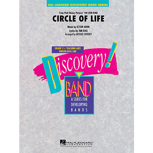 Hal Leonard Circle Of Life (From The Lion King) - Discovery! Band Level 1.5