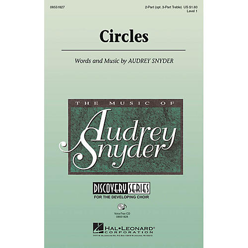 Hal Leonard Circles VoiceTrax CD Composed by Audrey Snyder