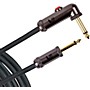 D'Addario Circuit Breaker Instrument Cable With Latching Cut-Off Switch, Right Angle Plug 10 ft. Black