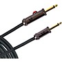 D'Addario Circuit Breaker Instrument Cable with Latching Cut-Off Switch, Straight Plug, by D'Addario 20 ft. Black