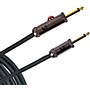 D'Addario Circuit Breaker Instrument Cable with Latching Cut-Off Switch, Straight Plug, by D'Addario 30 ft. Black