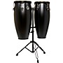 LP City II Series Conga Set With Stand - 10 and 11 in. Black