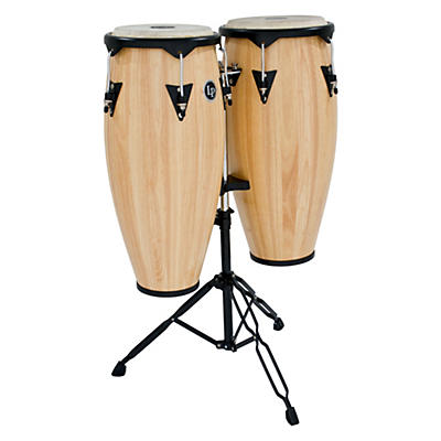 City Wood Conga Set w/ Double Stand