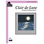 Schaum Clair de Lune Educational Piano Book by Claude Debussy (Level 4)