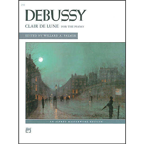 Alfred Clair de lune (from Suite Bergamasque) Piano Solo Book
