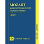 G. Henle Verlag Clarinet Quintet A Major K581 and Fragment K.Anh. 91 (516c) Henle Study Scores by Mozart