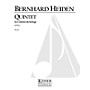 Lauren Keiser Music Publishing Clarinet Quintet LKM Music Series Composed by Bernhard Heiden