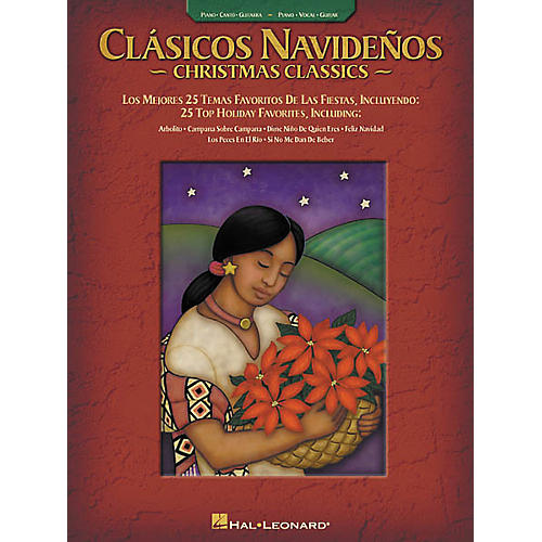 Hal Leonard Clasicos Navidenos Christmas Classics Piano, Vocal, Guitar Songbook