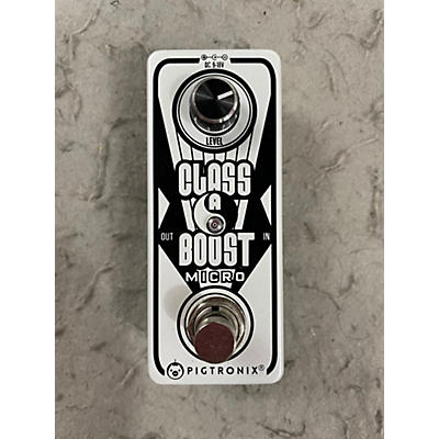 Pigtronix Class A Boost Effect Pedal