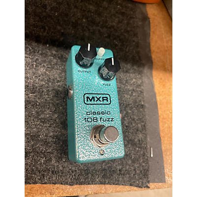 MXR Classic 108 Fuzz Effect Pedal