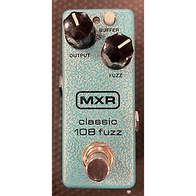 MXR Classic 108 Fuzz Effect Pedal