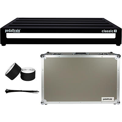 Pedaltrain Classic 3 Pedalboard with Tour Case