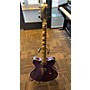 Used Eastwood Classic 6 Hollow Body Electric Guitar Purple