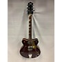Used Eastwood Classic 6 Hollow Body Electric Guitar Amber