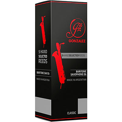 Gonzalez Classic Bass Clarinet Reeds Box of 5