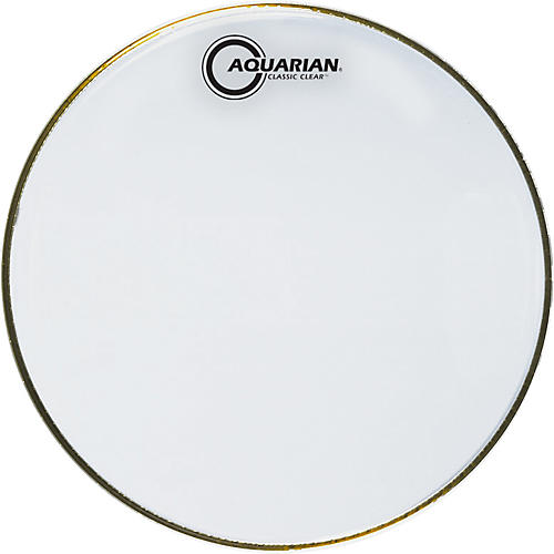Aquarian Classic Clear Snare Bottom Drumhead 12 in.
