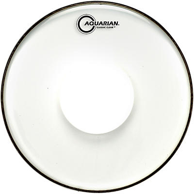 Aquarian Classic Clear With Power Dot Snare Drum Head