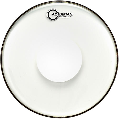 Aquarian Classic Clear With Power Dot Snare Drum Head 14 in.