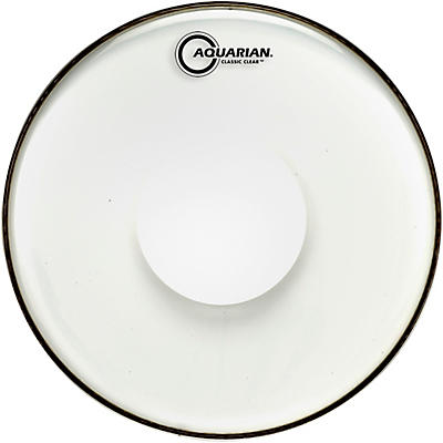 Aquarian Classic Clear With Power Dot Tom Head