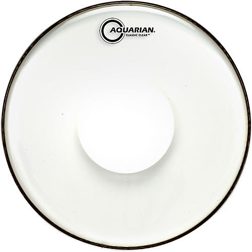 Aquarian Classic Clear With Power Dot Tom Head 16 in.