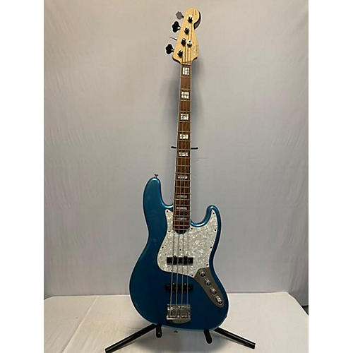 Roscoe Classic Custom Light Relic Electric Bass Guitar Lake Placid Blue