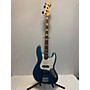 Used Roscoe Classic Custom Light Relic Electric Bass Guitar Lake Placid Blue