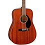 Fender Classic Design Series CD-60S All-Mahogany Dreadnought Acoustic Guitar Natural