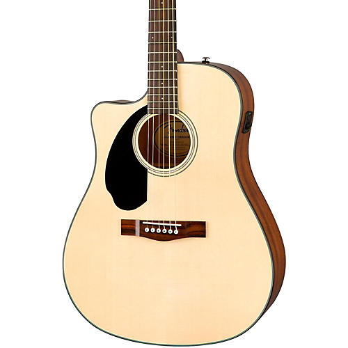 Classic Design Series CD-60SCE Cutaway Dreadnought Left-Handed Acoustic-Electric Guitar