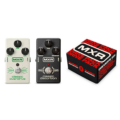 MXR Classic Drive Pack Guitar Effects Bundle