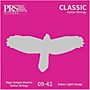 PRS Classic Electric Guitar Strings, Ultra Light (.009-.042)