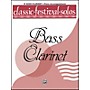 Alfred Classic Festival Solos (B-Flat Bass Clarinet) Volume 1 Piano Acc.