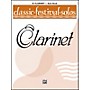Alfred Classic Festival Solos (B-Flat Clarinet) Volume 1 Solo Book
