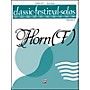 Alfred Classic Festival Solos (Horn in F) Volume 2 Solo Book