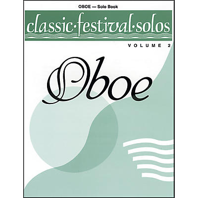 Alfred Classic Festival Solos (Oboe) Volume 2 Solo Book