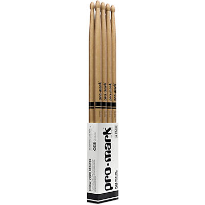 PROMARK Classic Forward Hickory Drum Sticks, Buy 3 Pair, Get 1 Pair Free